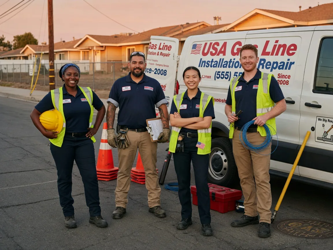 Gas Line Installation company in Mingus, TX